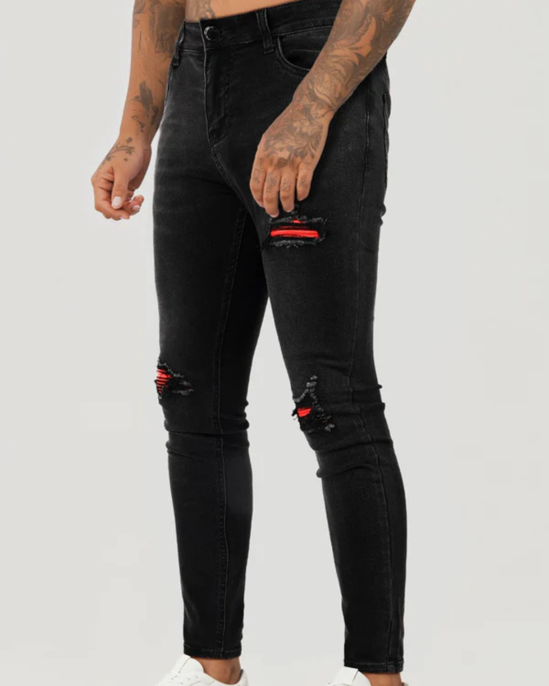 Blugi Slim Fit Elastici pentru Bărbați