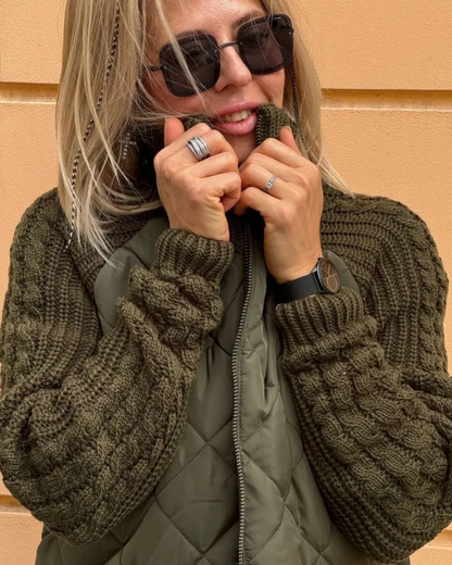 Jachetă casual cu lungi și fermoar pentru bărbați 