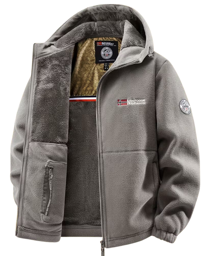 Cârlig polar unisex cu glugă® 