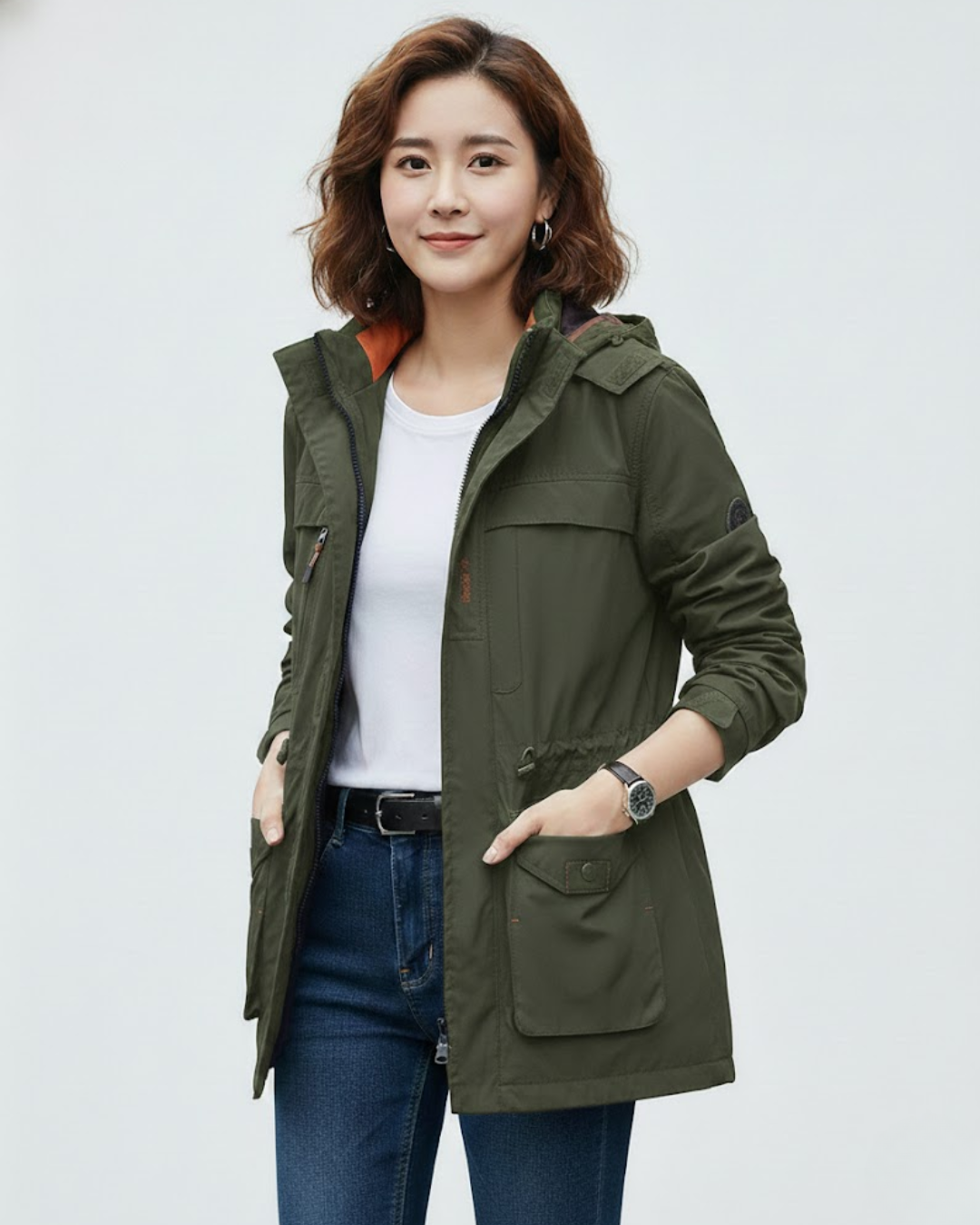 Geacă Cu Protecție Impermeabilă Și Funcție Anti Vânt Unisex 