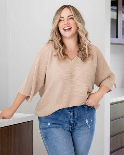 Bluză casual din tricot cu mânecă lungă pentru bărbați, cu model confortabil 