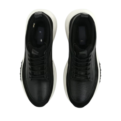 Adidași din natural skin with talpă înaltă pentru bărbați® 