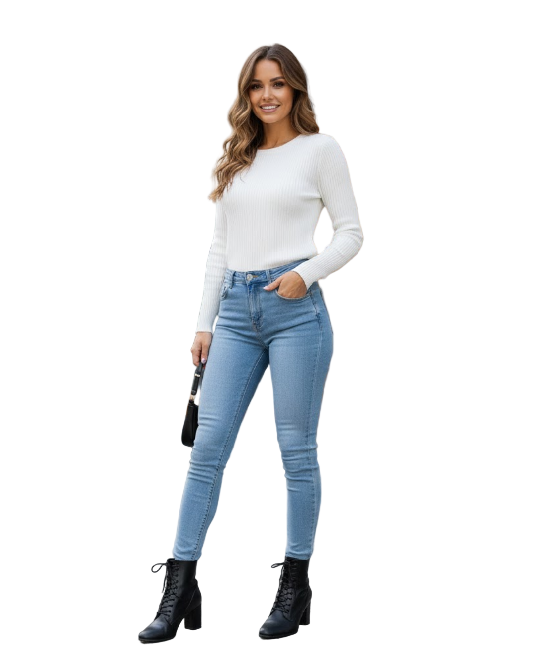 Blugi de Iarnă Călduroși pe Interior Pentru Femei 