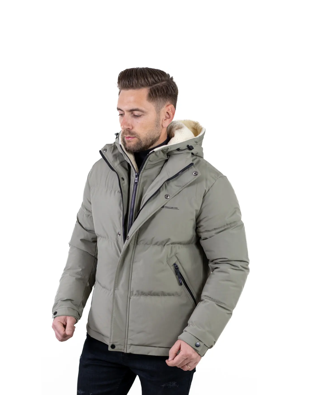 Geacă de Iarnă cu Design Tactic și Flexibil pentru Bărbați® 