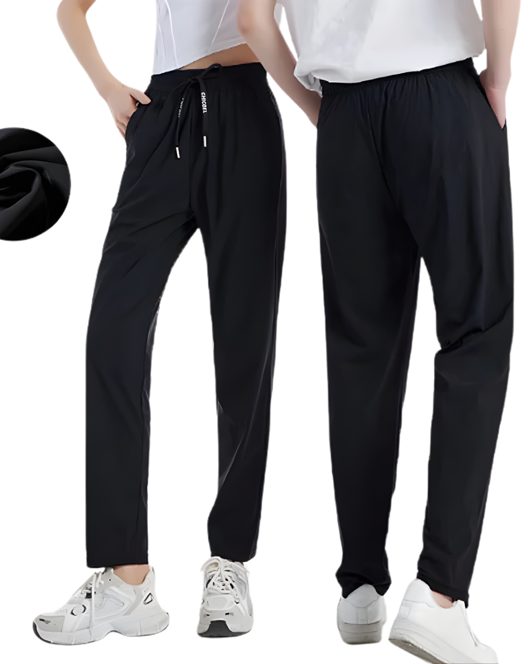 Pantaloni impermeabili cu șapcă din fleece unisex 