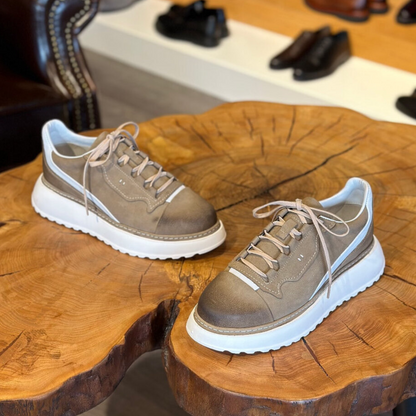 Adidași în stil urban cu talpă ergonomică pentru bărbați 