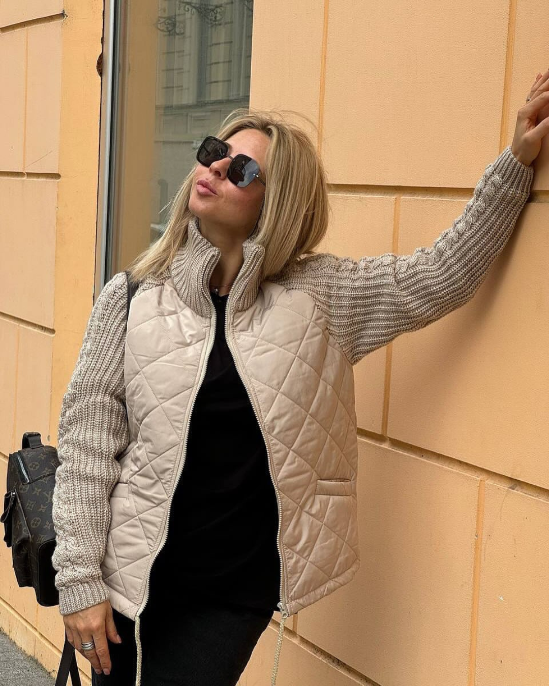 Jachetă casual cu lungi și fermoar pentru bărbați 