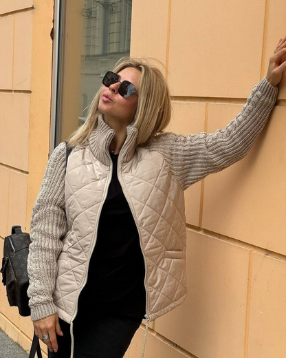 Jachetă casual cu lungi și fermoar pentru bărbați 