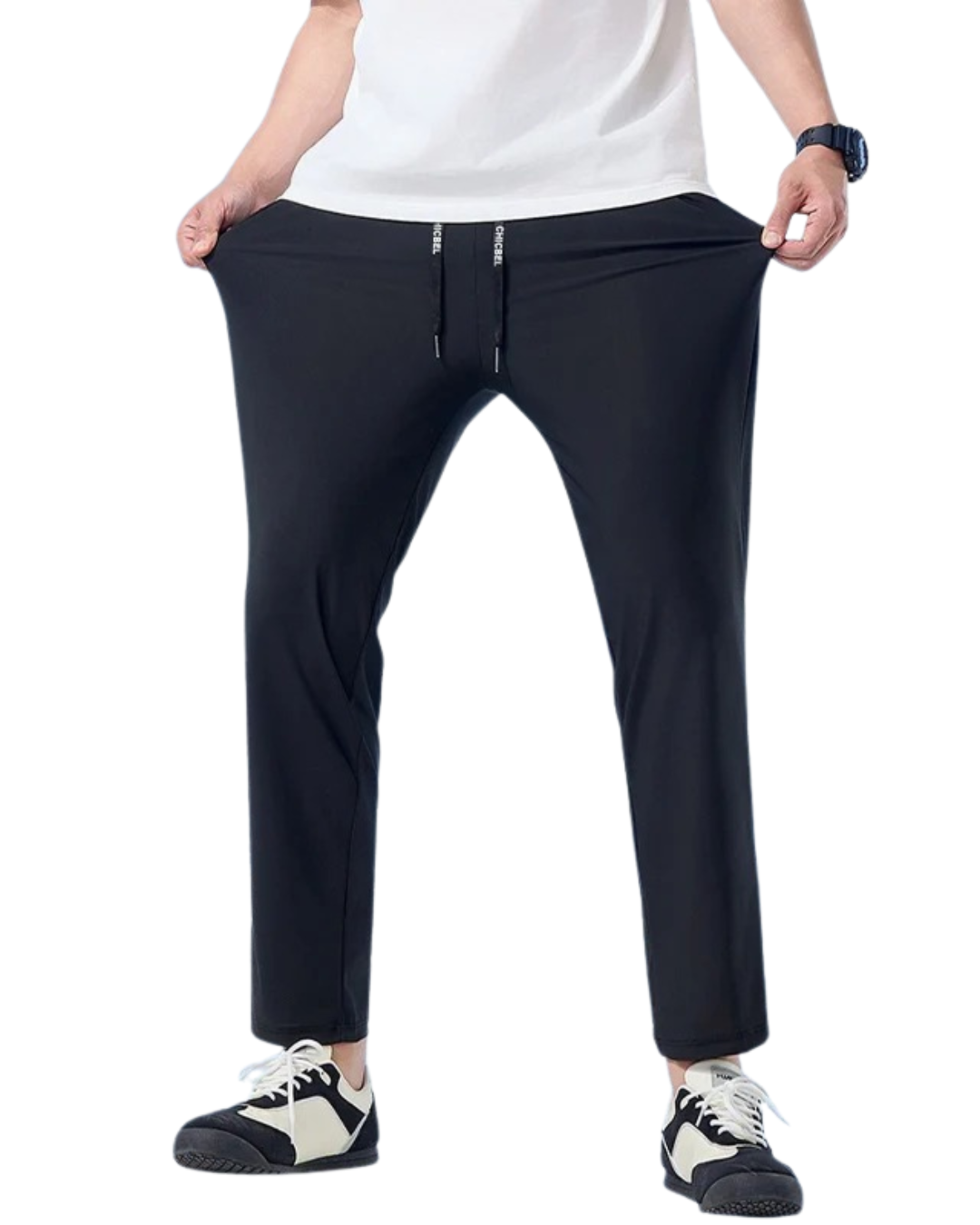Pantaloni impermeabili cu șapcă din fleece unisex 