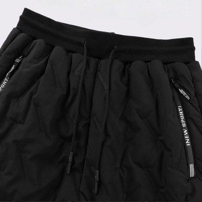 Pantaloni impermeabili cu șapcă din fleece unisex 