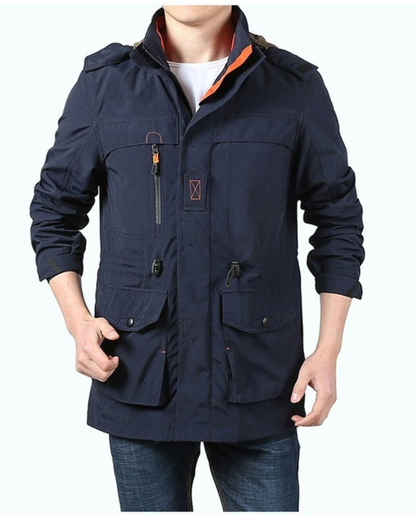 Geacă Cu Protecție Impermeabilă Și Funcție Anti Vânt Unisex 