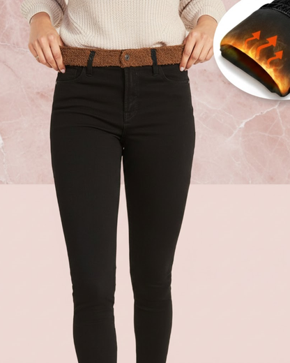 Blugi de Iarnă Călduroși pe Interior Pentru Femei 