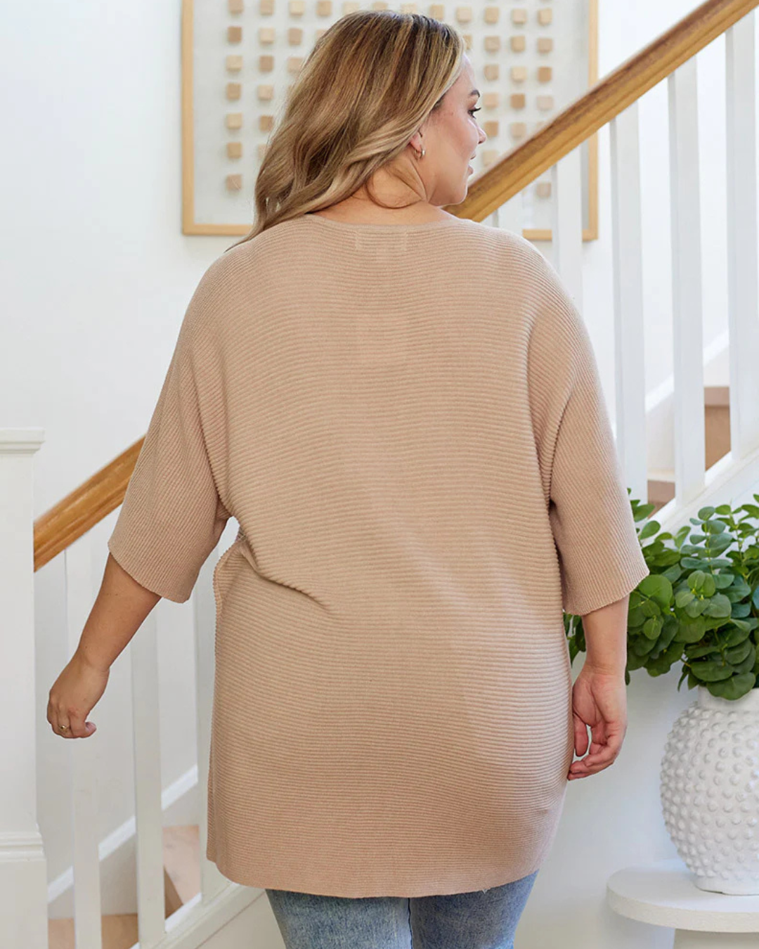 Bluză casual din tricot cu mânecă lungă pentru bărbați, cu model confortabil 