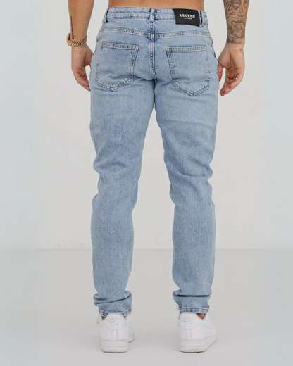 Blugi Classici Confortabili pentru Bărbați 
