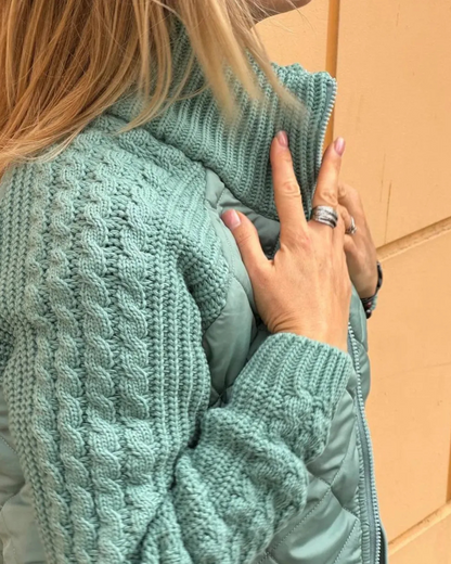 Jachetă casual cu lungi și fermoar pentru bărbați 