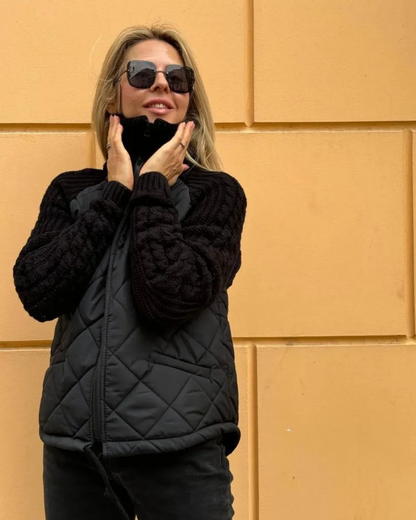 Jachetă casual cu lungi și fermoar pentru bărbați 