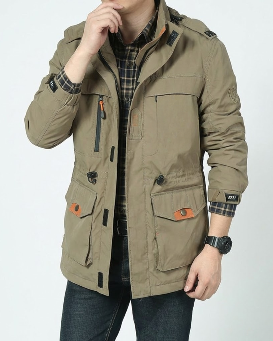 Geacă Cu Protecție Impermeabilă Și Funcție Anti Vânt Unisex 