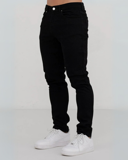 Blugi Classici Confortabili pentru Bărbați 