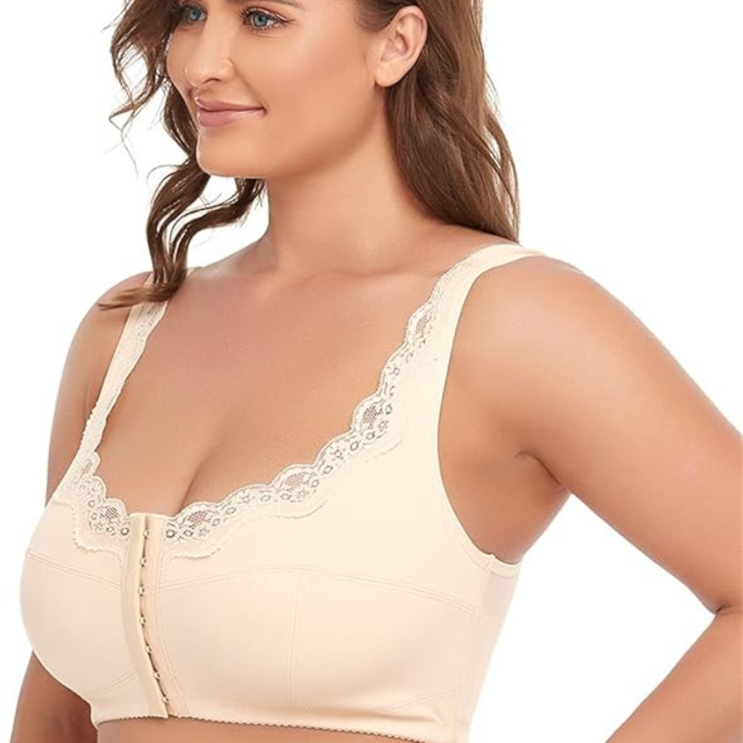 Sutien din dantelă cu frontal închidereă (OFERTĂ 2X1)®